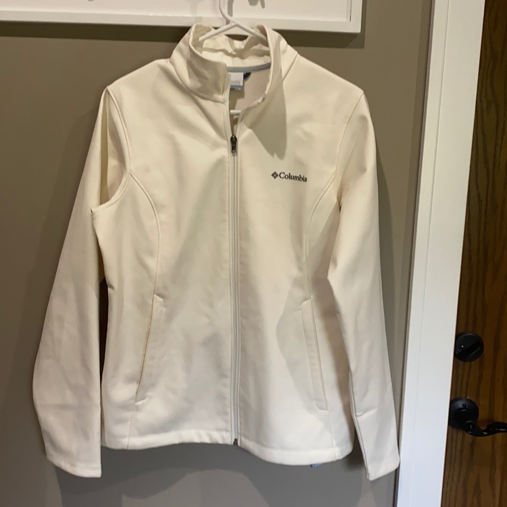White Columbia jacket